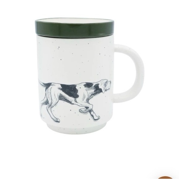 Red Shed Dog Mug and Coaster Set - Picture 3 of 4